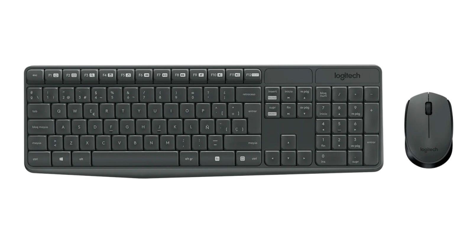 Set Teclado Y Mouse Inalambrico Logitech MK235-0