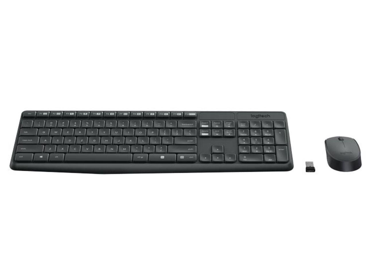 Set Teclado Y Mouse Inalambrico Logitech MK235-2