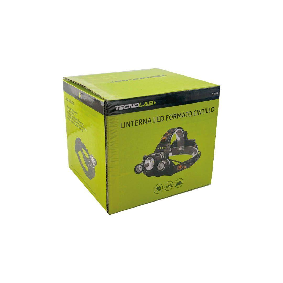 Linterna Tipo Cintillo Led Cree Recargable Tecnolab TL303-3