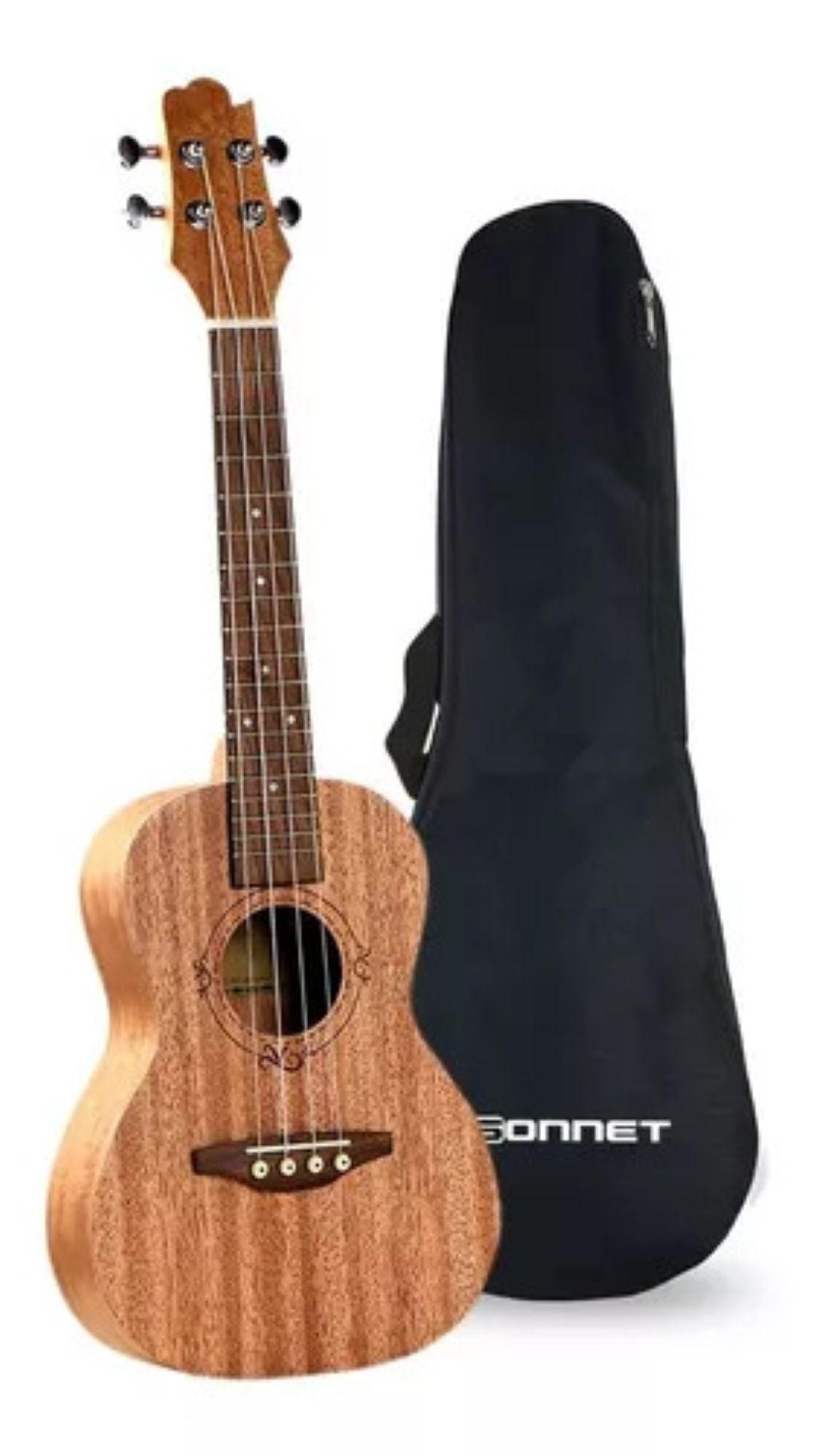 Ukelele Soprano Kauai Sonnet 21Pulgadas Con Funda-0