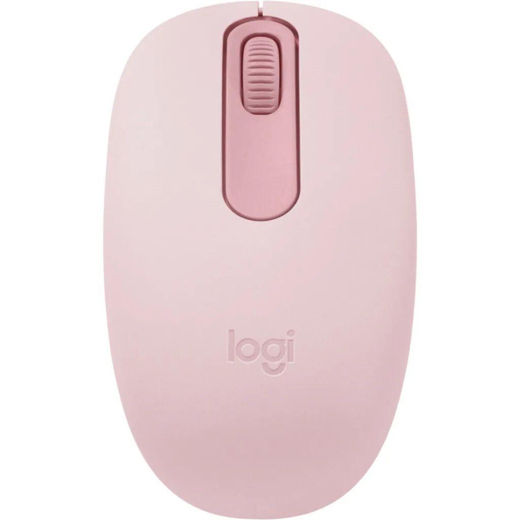 Mouse Inalambrico Bluetooth Logitech M196 Rosado-3