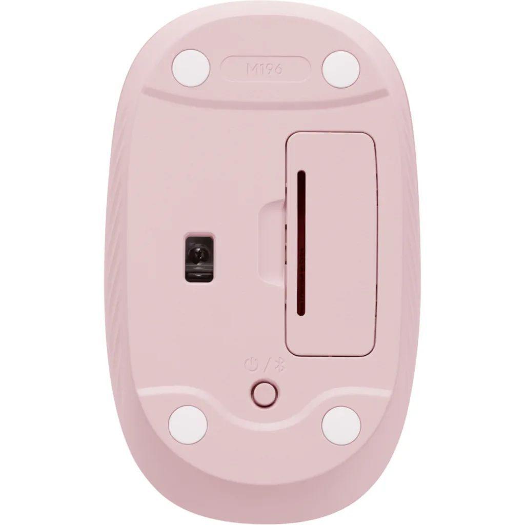 Mouse Inalambrico Bluetooth Logitech M196 Rosado-4