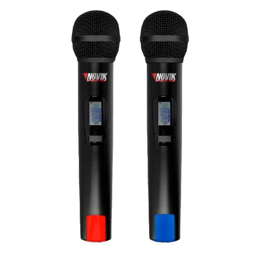 Microfono Doble Inalambrico Profesional Novic UNK660-3