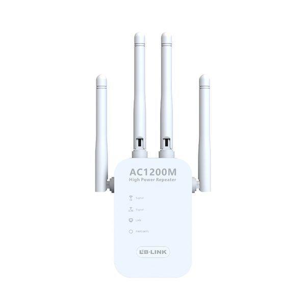 Extensor repetidor Señal WIFI AC1200 Dual Band 1200MBPS High Gang 4 Antenas 4dBi /BL-RE1200 LB-Link-0