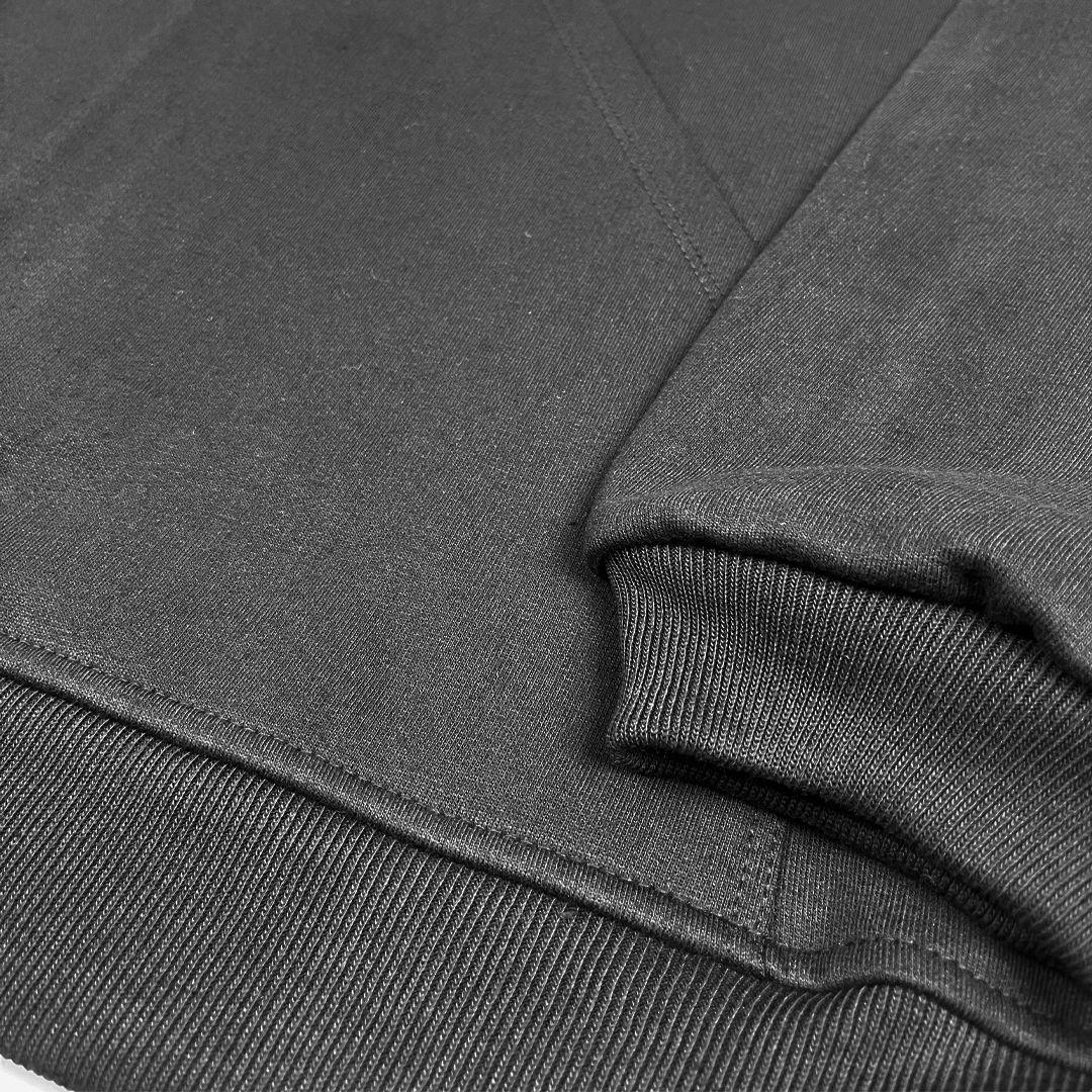 Poleron Negro con capucha Mujer Plus-3