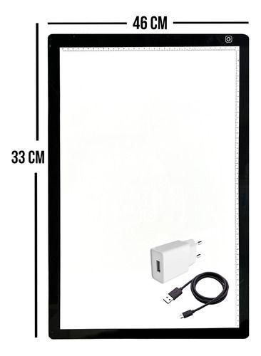 Tablero De Dibujo De Luz A3 De 46x33x0.6cm.-1