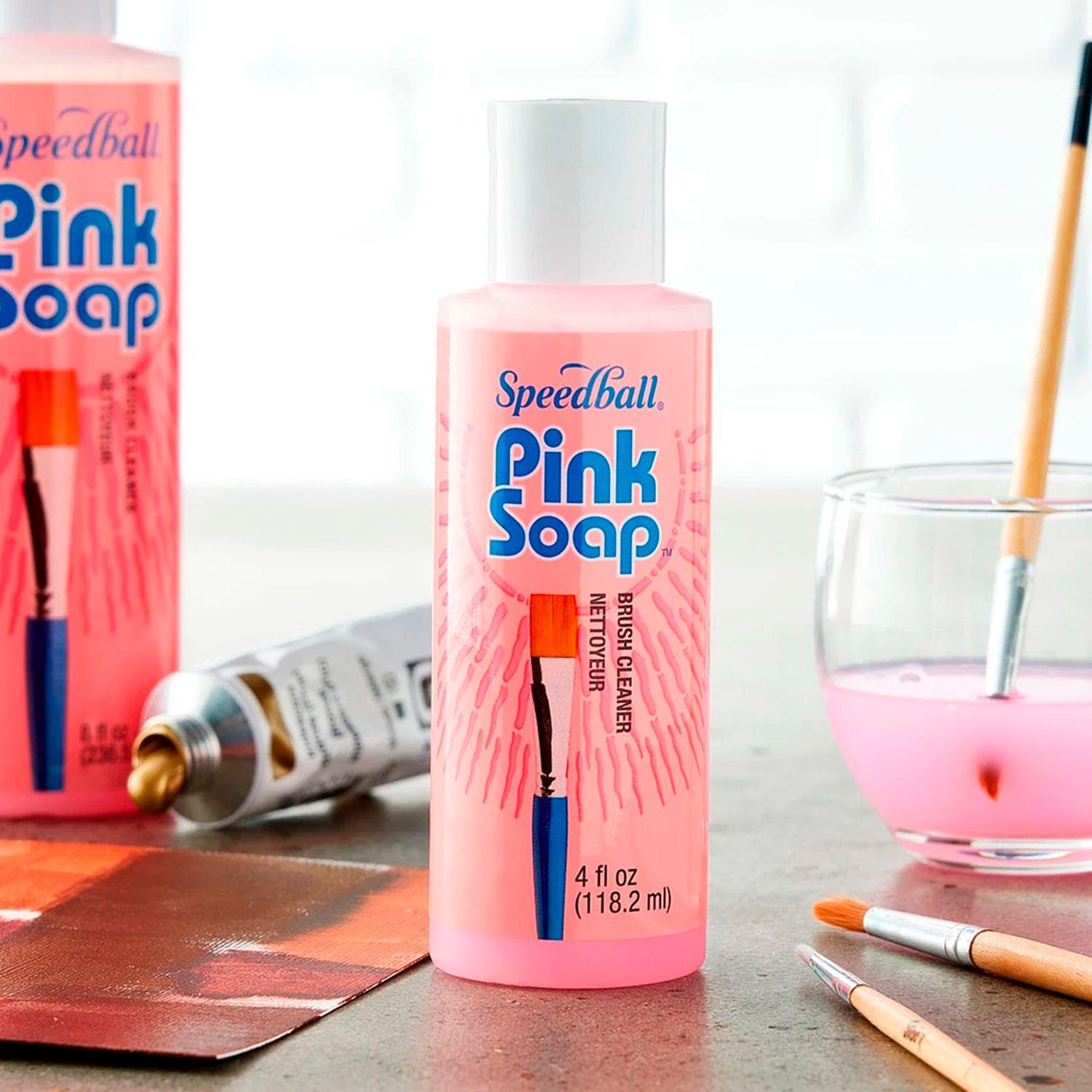 Limpiador De Pinceles Pink Soap 120ml-2