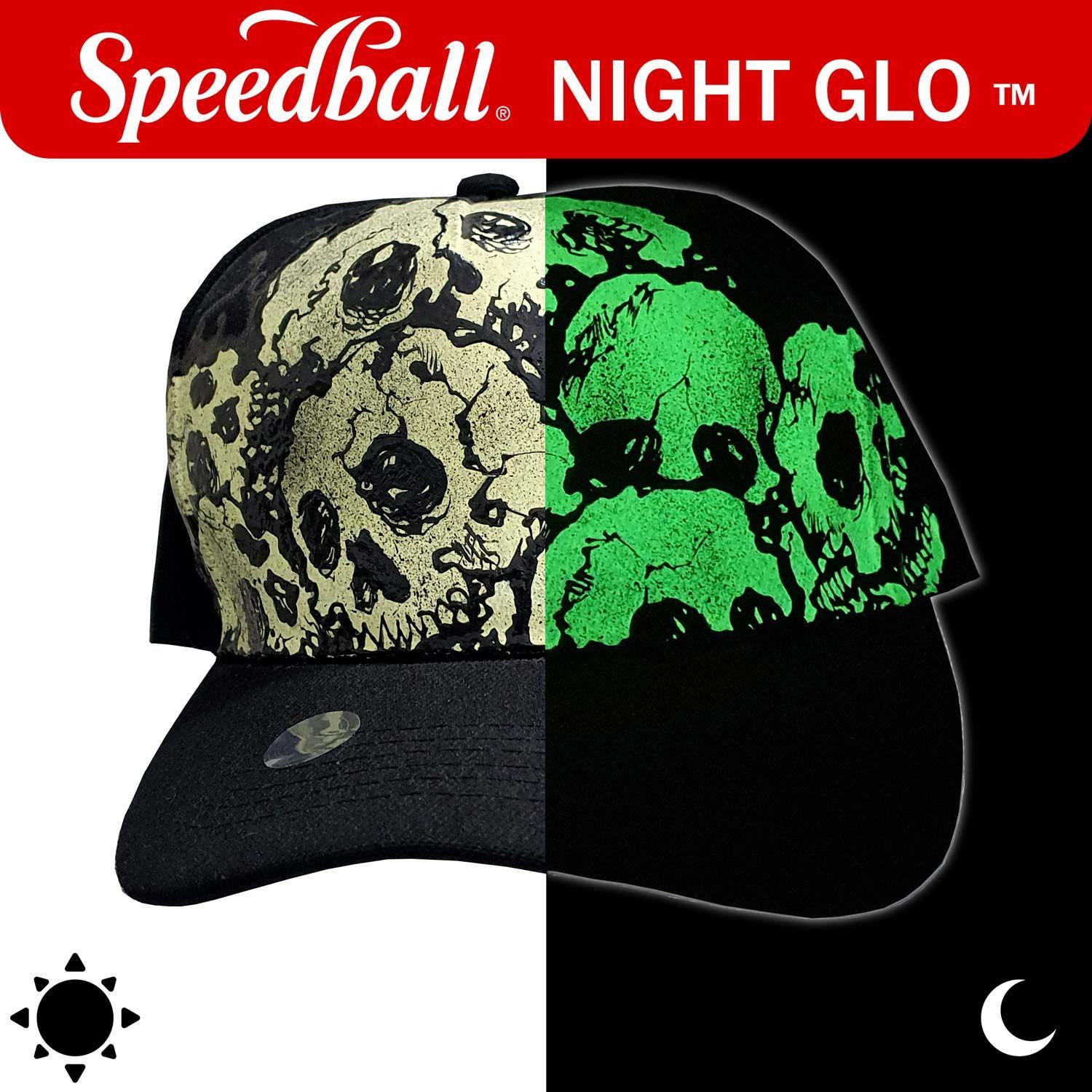 4 Pinturas Serigráficas 120ml Fluor Y Glo N' Dark Speedball-2