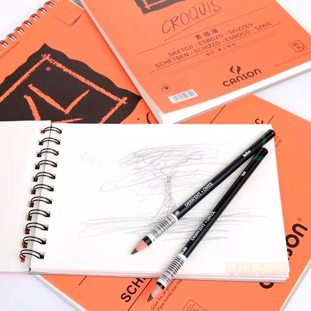 Croquera Canson XL Croquis 90gr 120 hjs A3 (29.7x42cm)-2