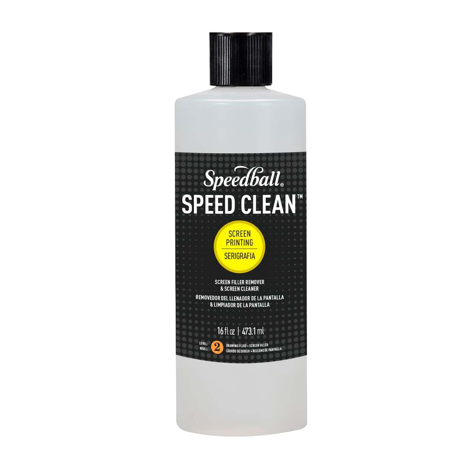 Limpiador De Mallas Serigráficas Speed Clean Speedball 473ml-0