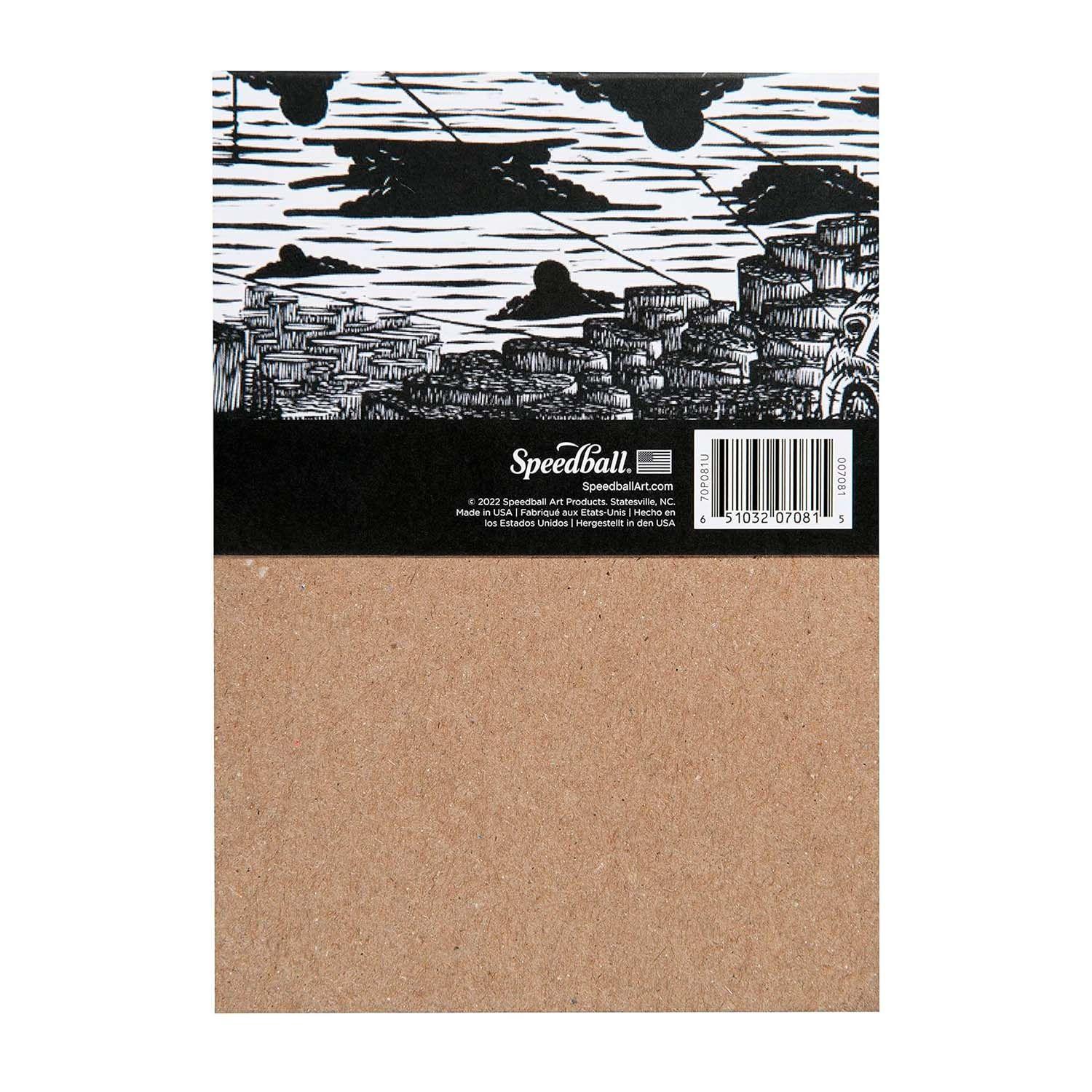Block Papel Para Grabado Speedball 245gr 12.7x17.8cm 20hjs-1