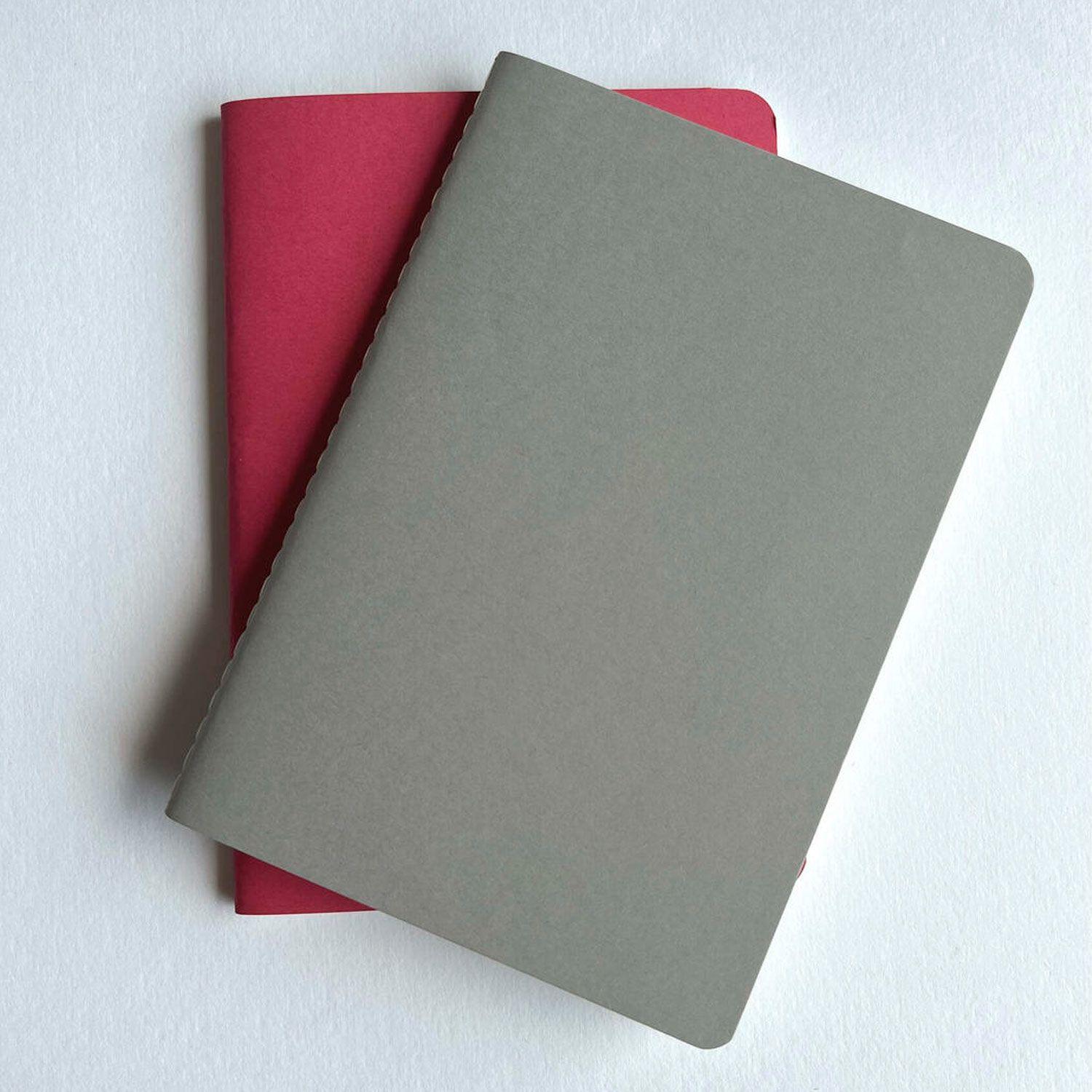 Set 2 libretas Sketch&Note Hahnemühle A6 Magenta gris-3