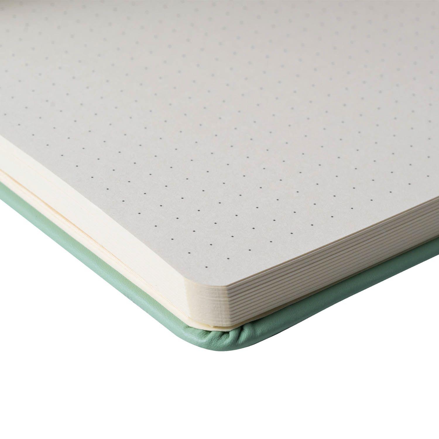 Libreta Sakura Hoja Crema con Puntos 13 x 21 cm.-2