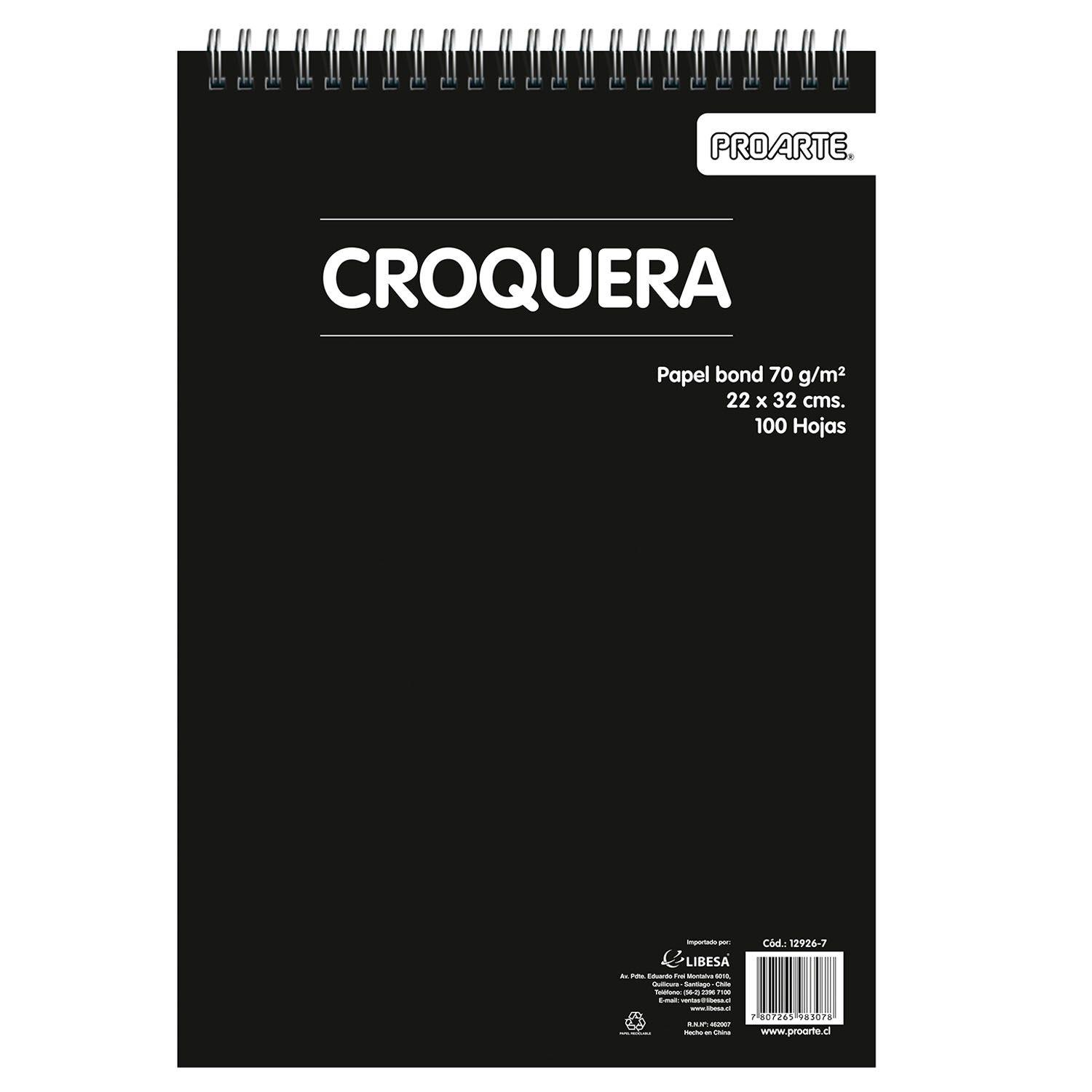 Croquera Proarte 22X32cm 100hjs-0