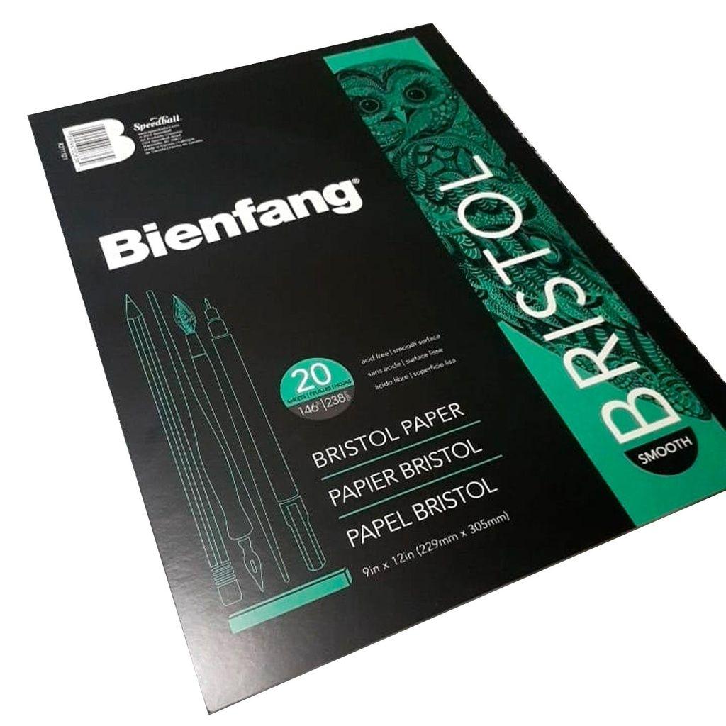 Block Papel Bristol Ultra Liso Bienfang (22x30cm) 210gr.-1