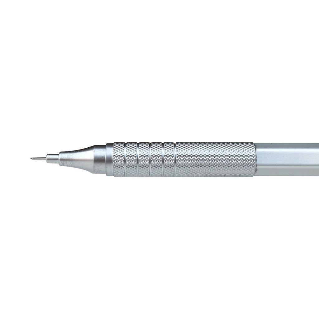 Portamina Metálico Renart 0.3 mm Plata-1