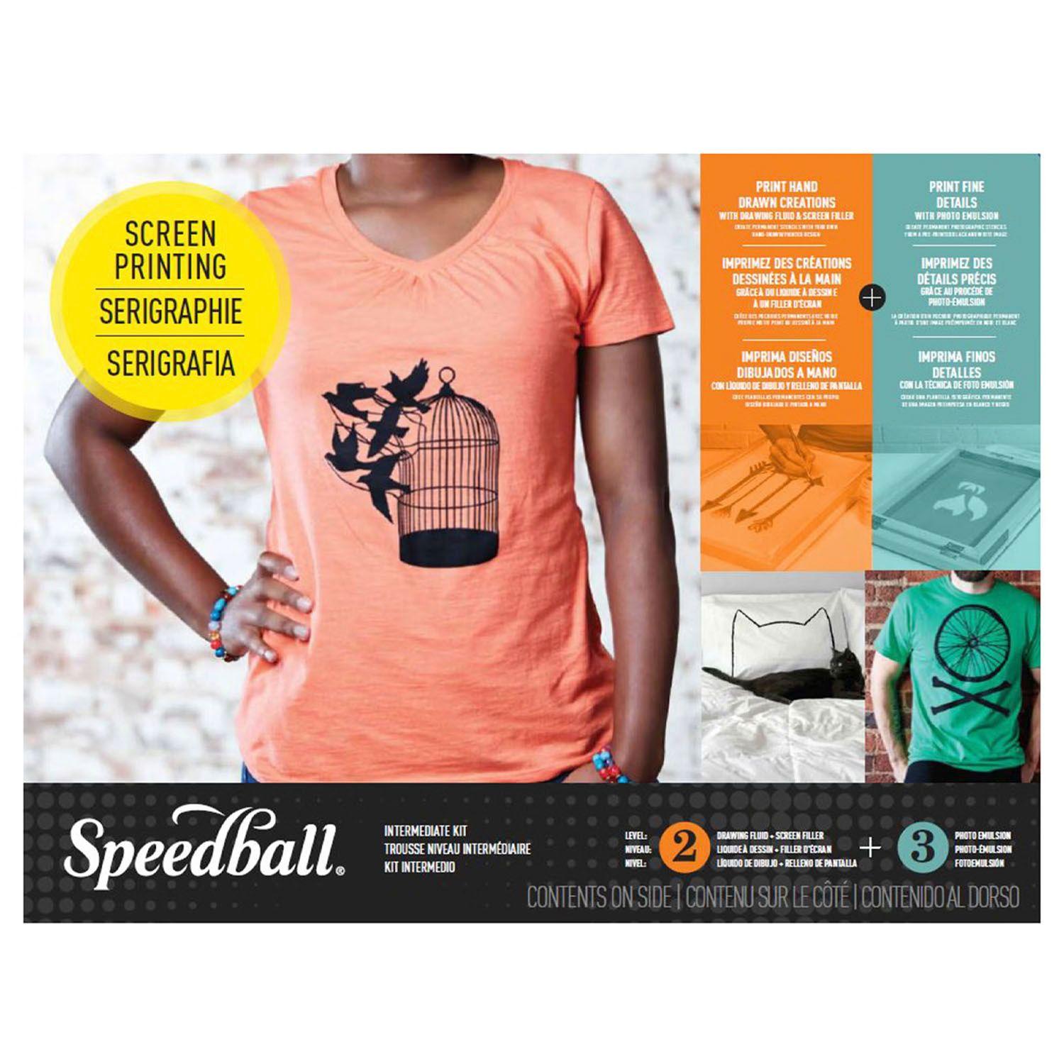 Kit Super Value De Serigrafía En Telas Speedball-4