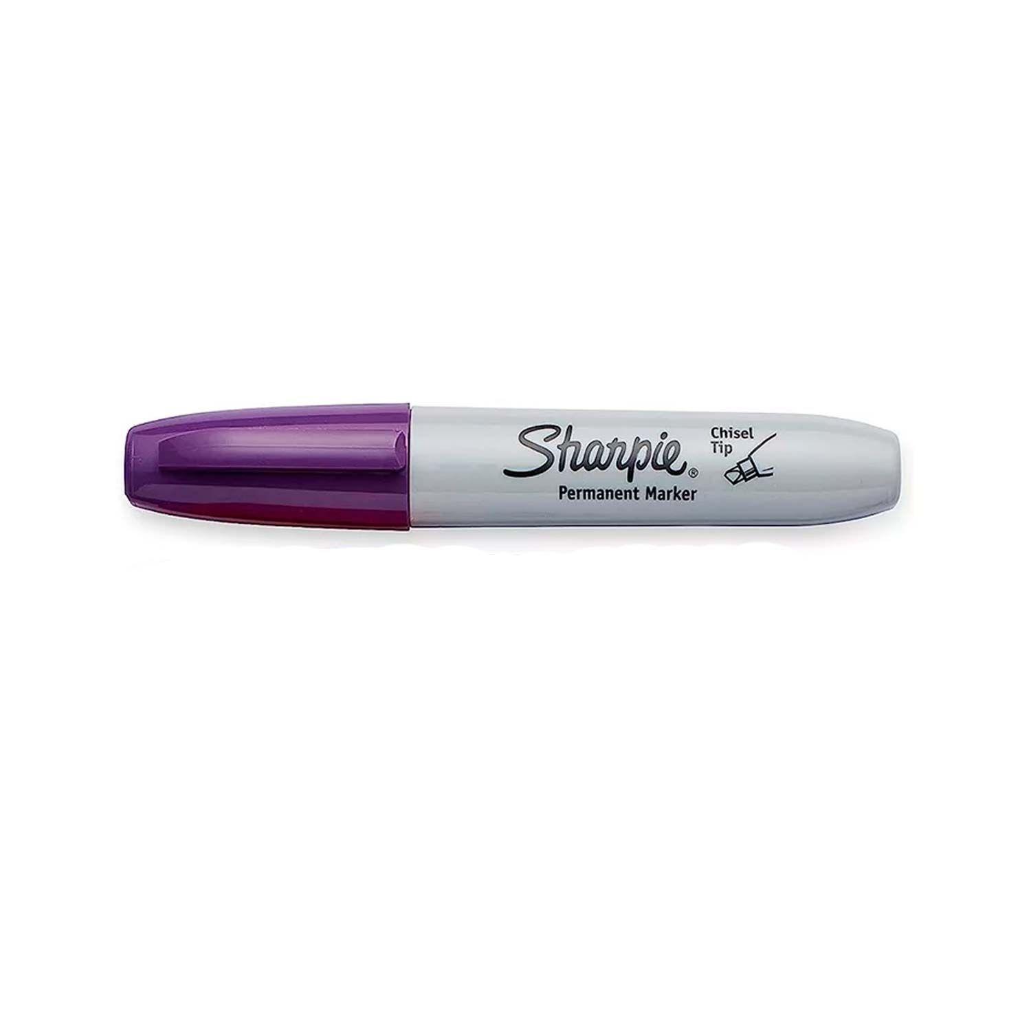 Marcador Sharpie 4 Colores Punta Biselada-1