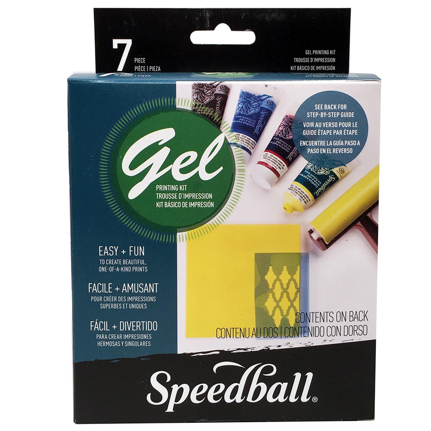 Kit Básico De Impresión Con Bloque De Gel (gelly) Speedball-0