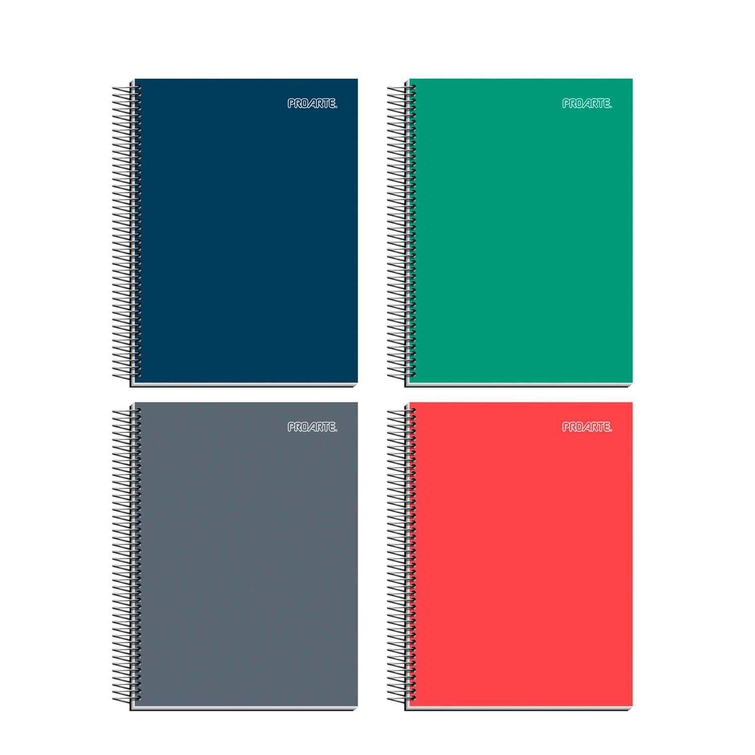 Cuaderno Proarte Liso Soft Touch Carta 150 hj 7mm-0