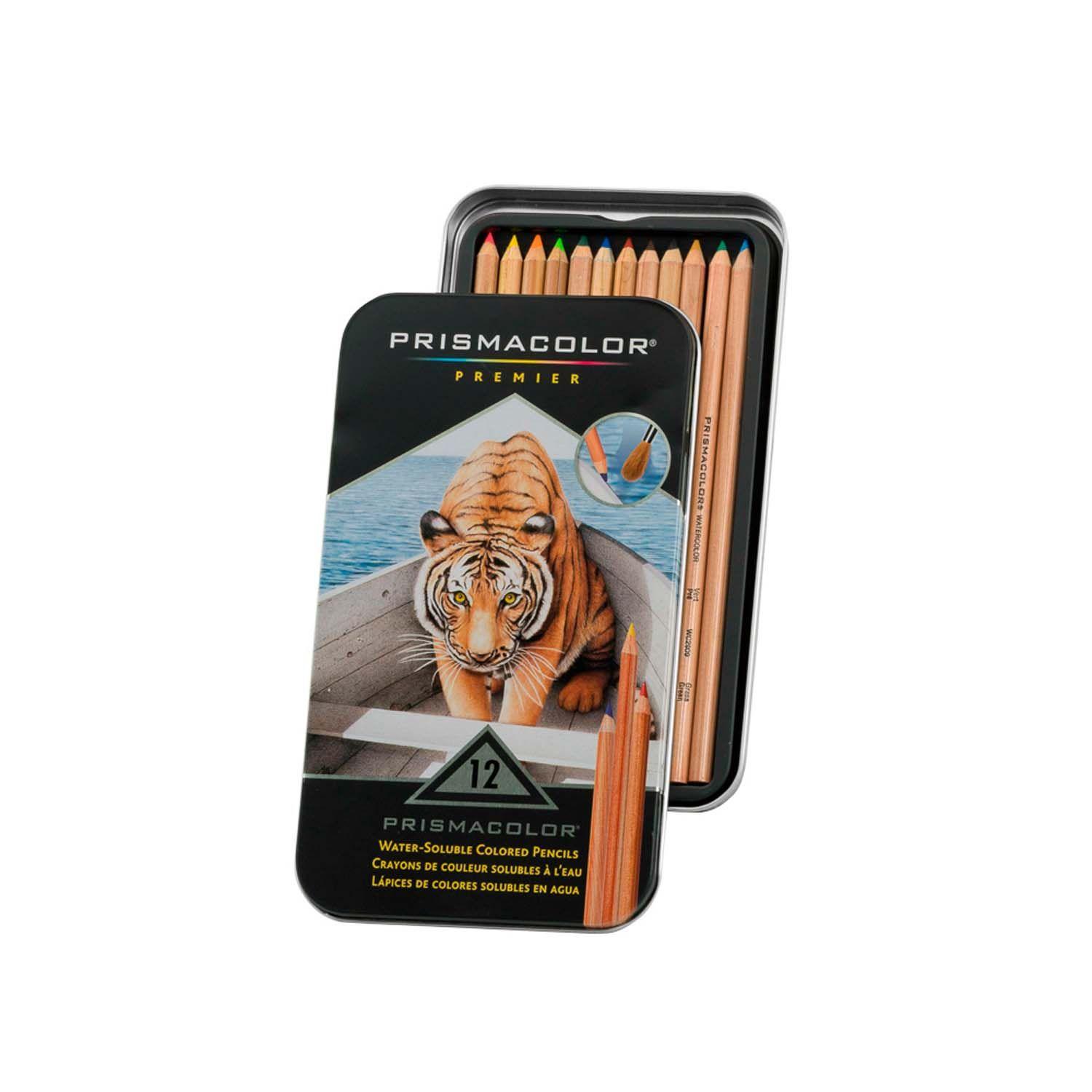 Lápices De Color Acuarelable Prismacolor Premier 12 Colores-1