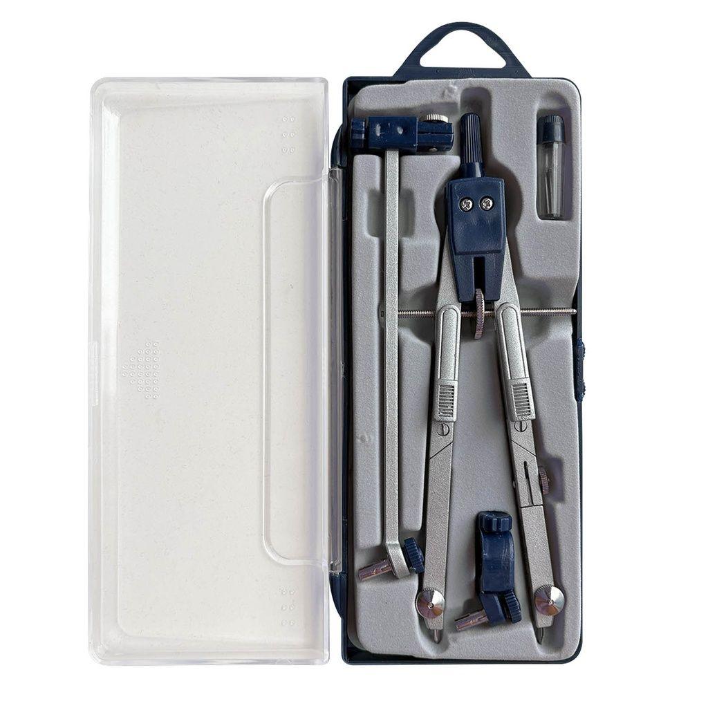 Compás De Precisión Metálico Con Adaptador Y Brazo Extensor-1