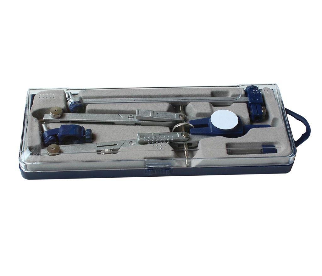 Compás De Precisión Metálico Con Adaptador Y Brazo Extensor-2