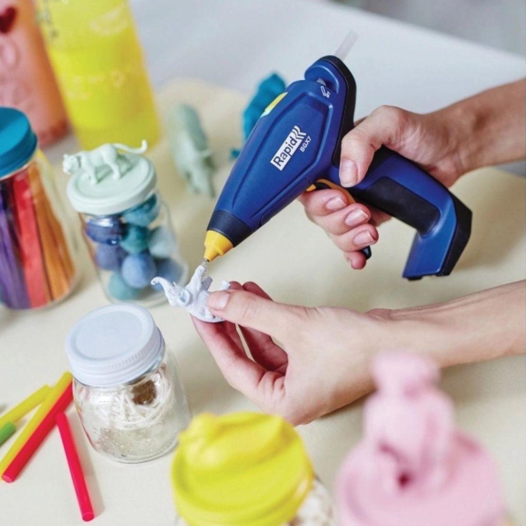 Pistola de Silicona Rapid BGX7 con batería 7mm-2