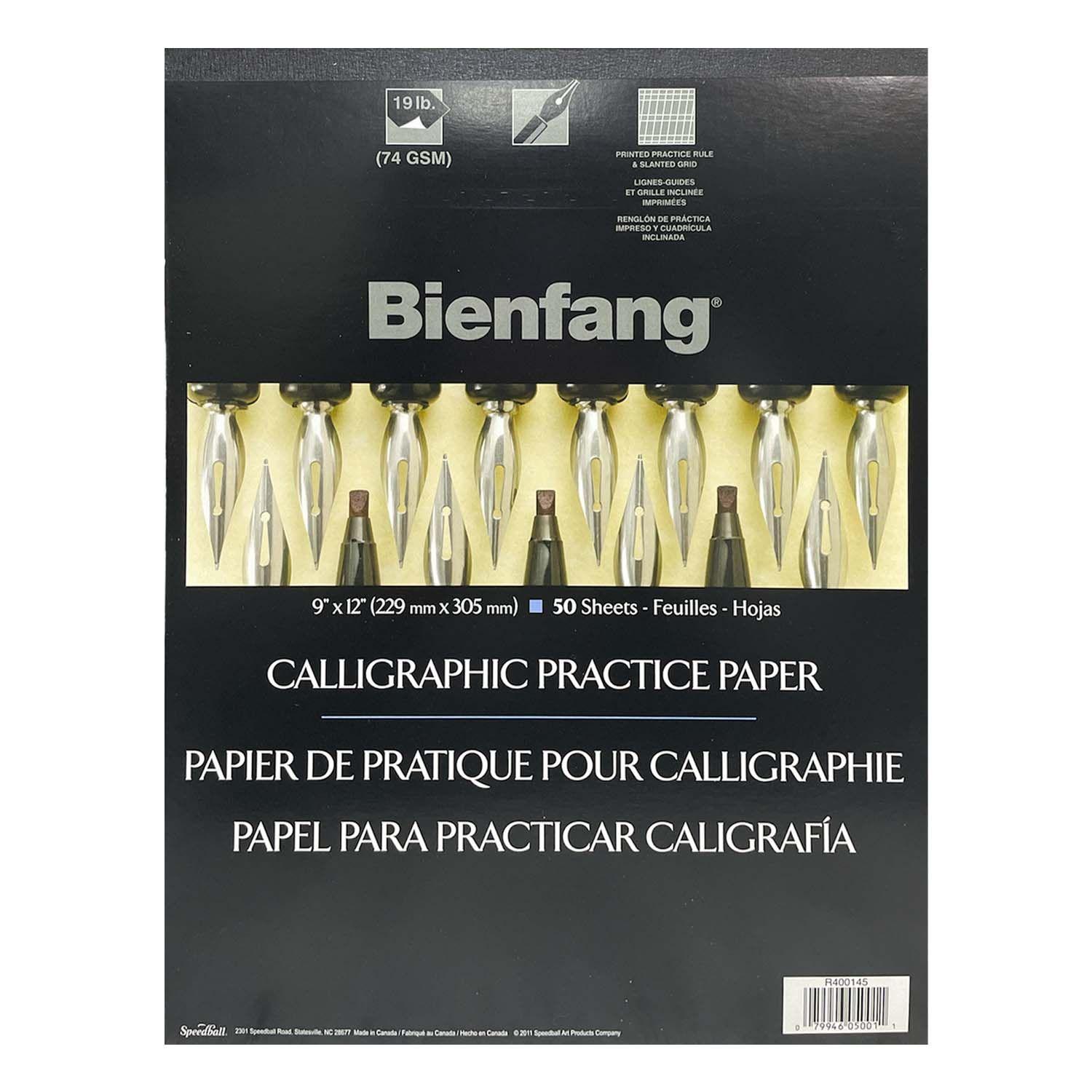 Block Bienfang 206 Caligrafia 80gr - 50 Hjs 22x30cm Blanco-0