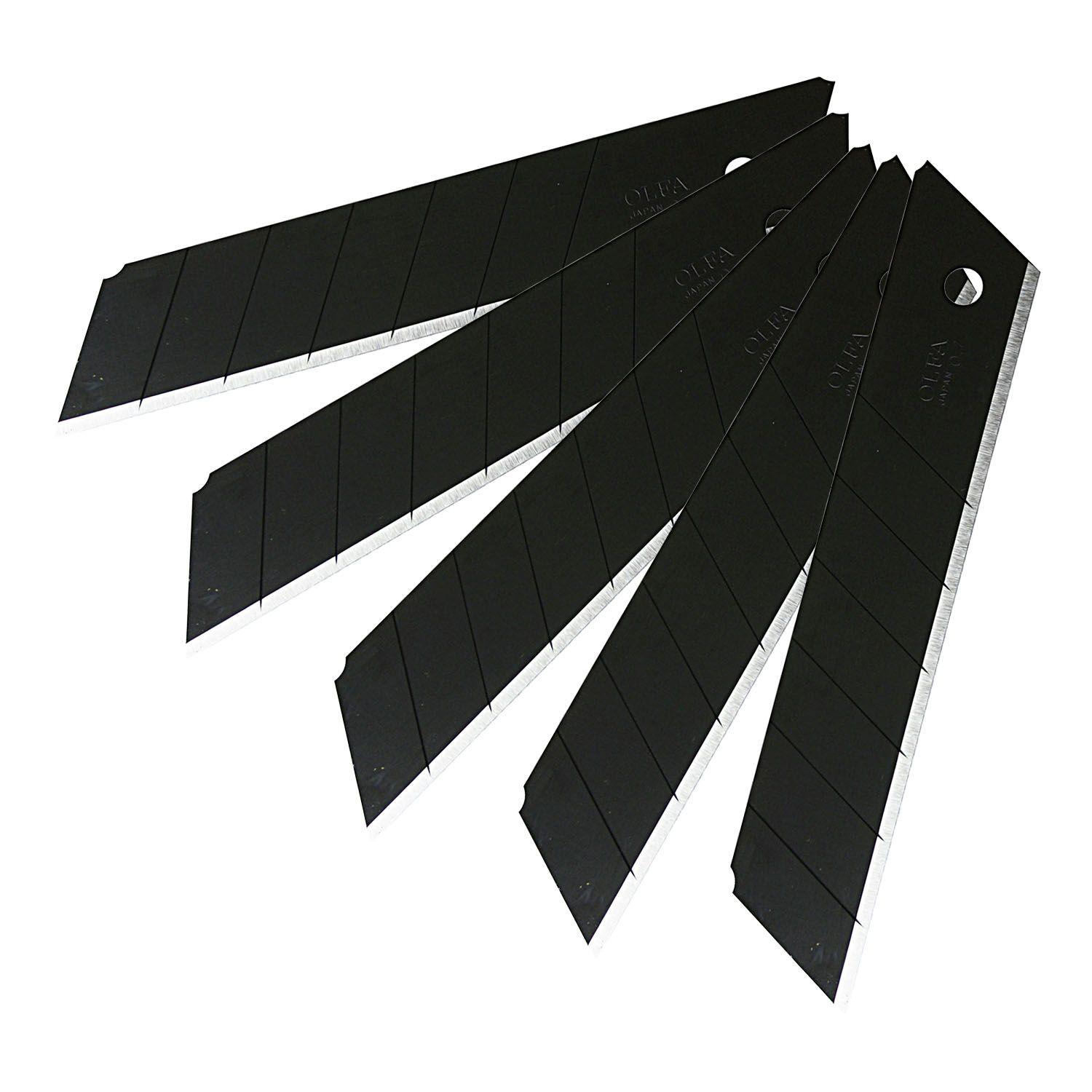 Repuesto Negro Extra Filo Para Cuchillo Olfa 5uds-2