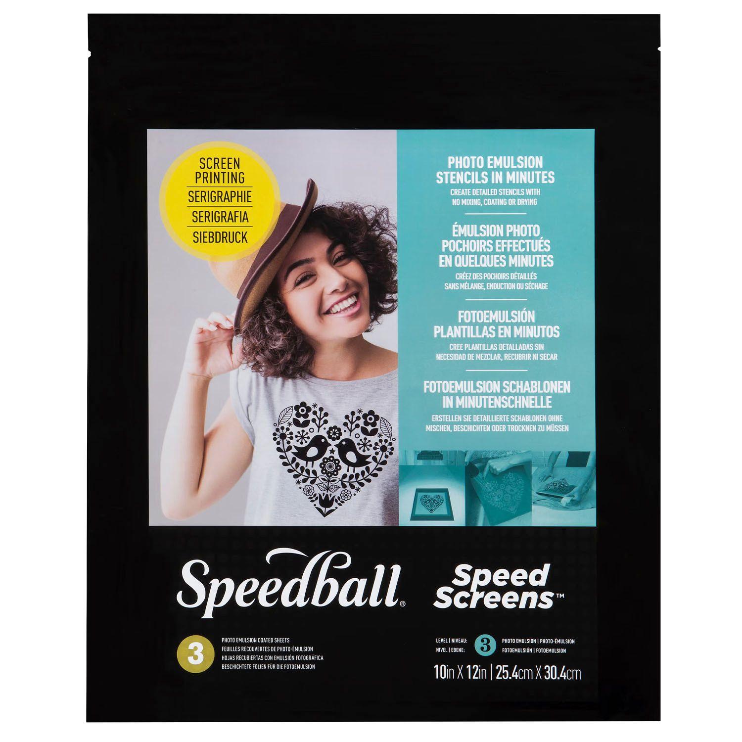 Lámina Pantalla Speed Screen Para Serigrafía 3ud Speedball-2