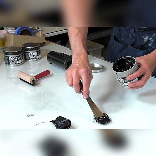 Tinta Relieve Profesional Para Impresión Grabado Speedball-2