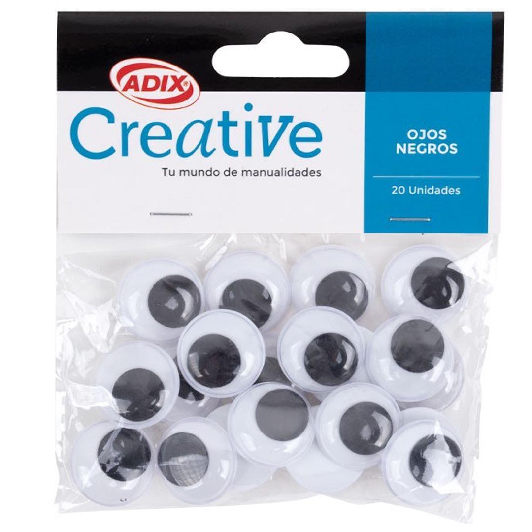 Ojos Locos Adix 20 Unidades De 20mm-0