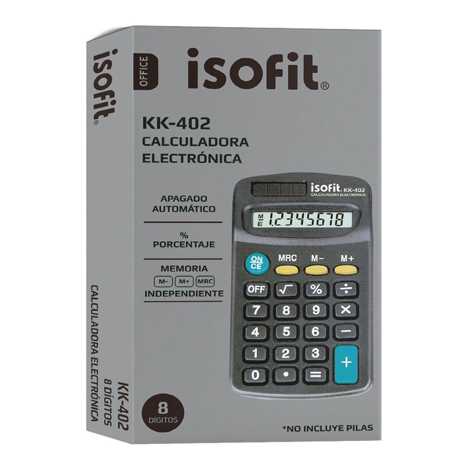 Calculadora Básica Isofit 8 dígitos-1