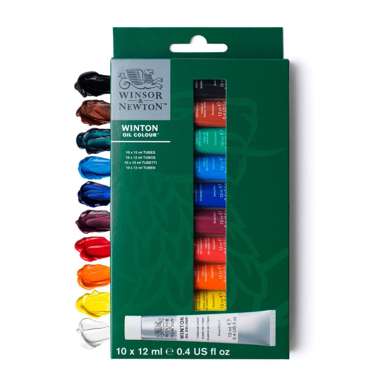 Set Inicial Óleos Winton Winsor & Newton 10x12ml-0