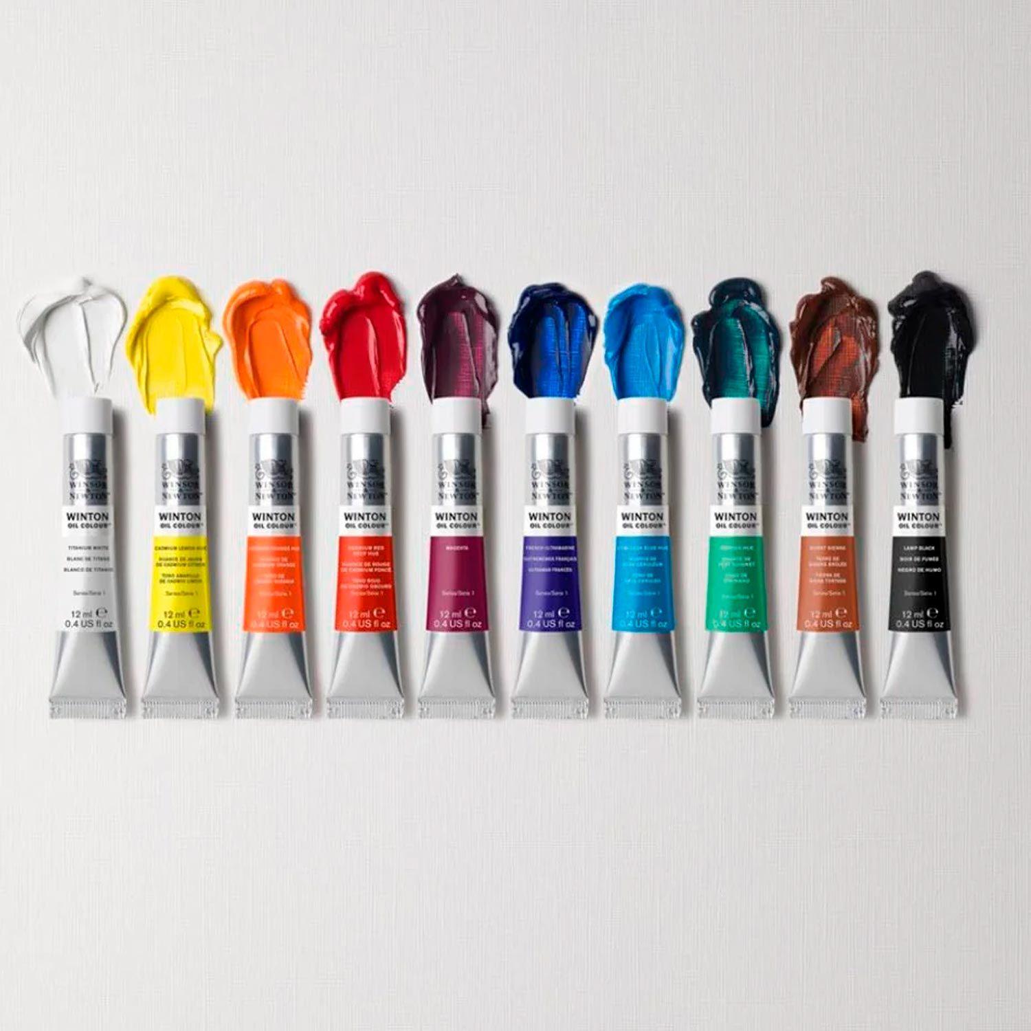 Set Inicial Óleos Winton Winsor & Newton 10x12ml-1
