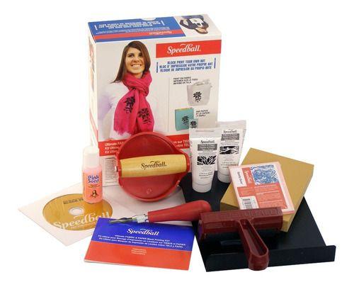Kit Ultimate De Grabado En Telas Y Papeles Speedball-0