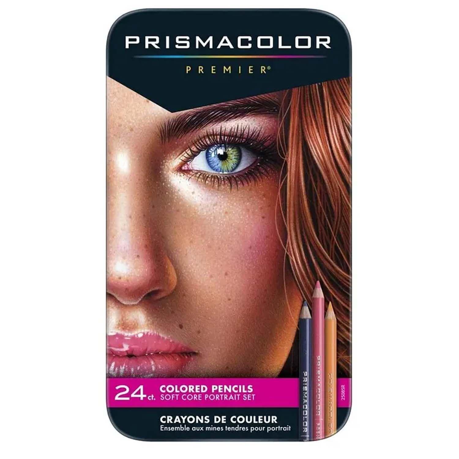 Lápices Prismacolor Premier 24 Colores Retrato-0