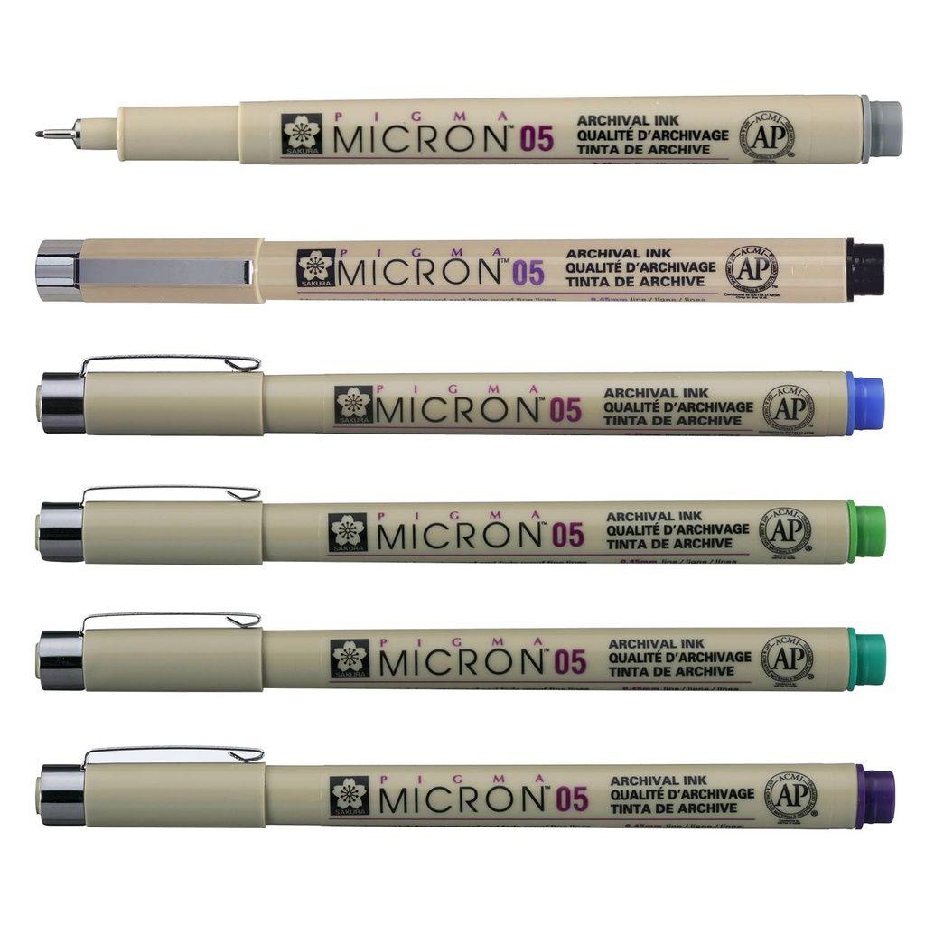 Kit Sketchbook 21x30cm+Set de 6 Tiralíneas 0.5 Colores Frios-2