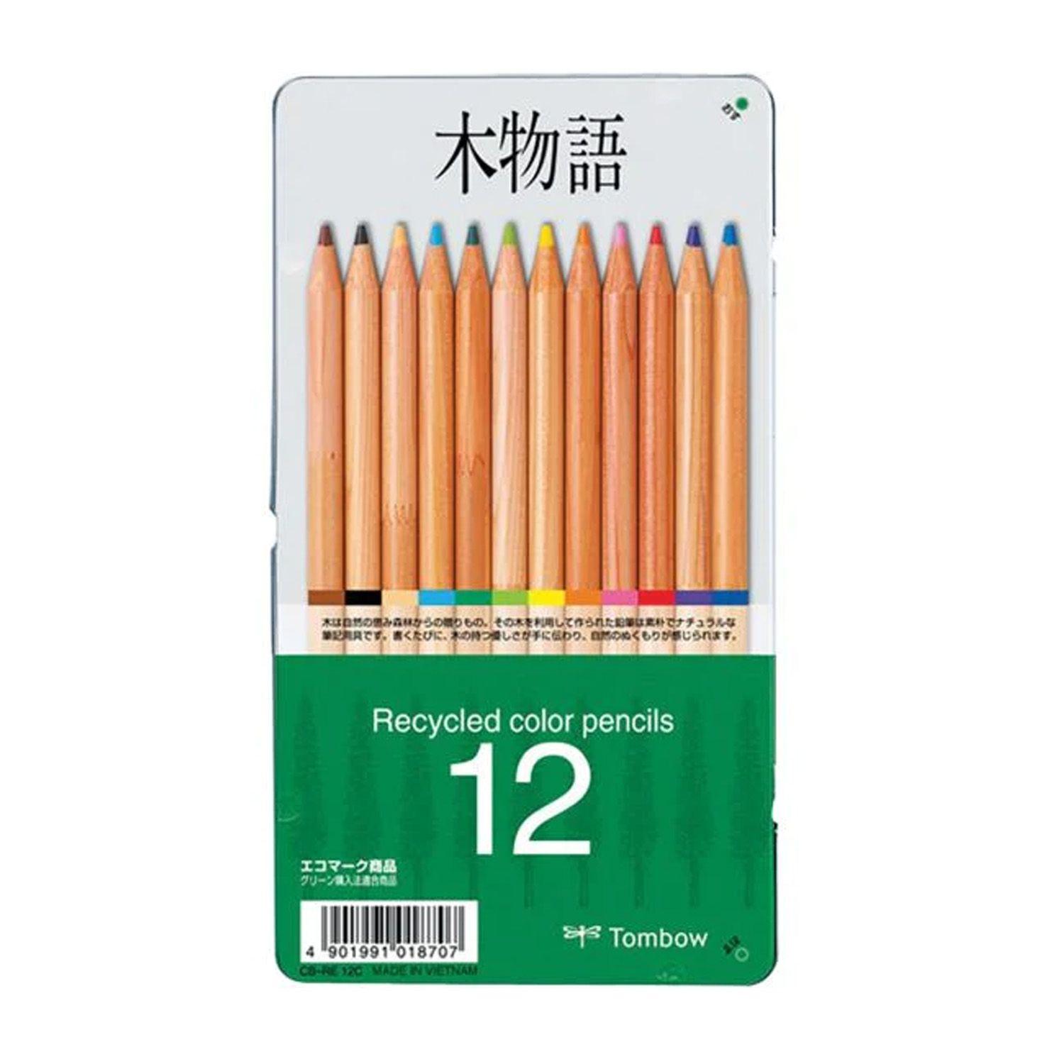 Set de Lápices Color Recycled Tombow (12 Colores)-0