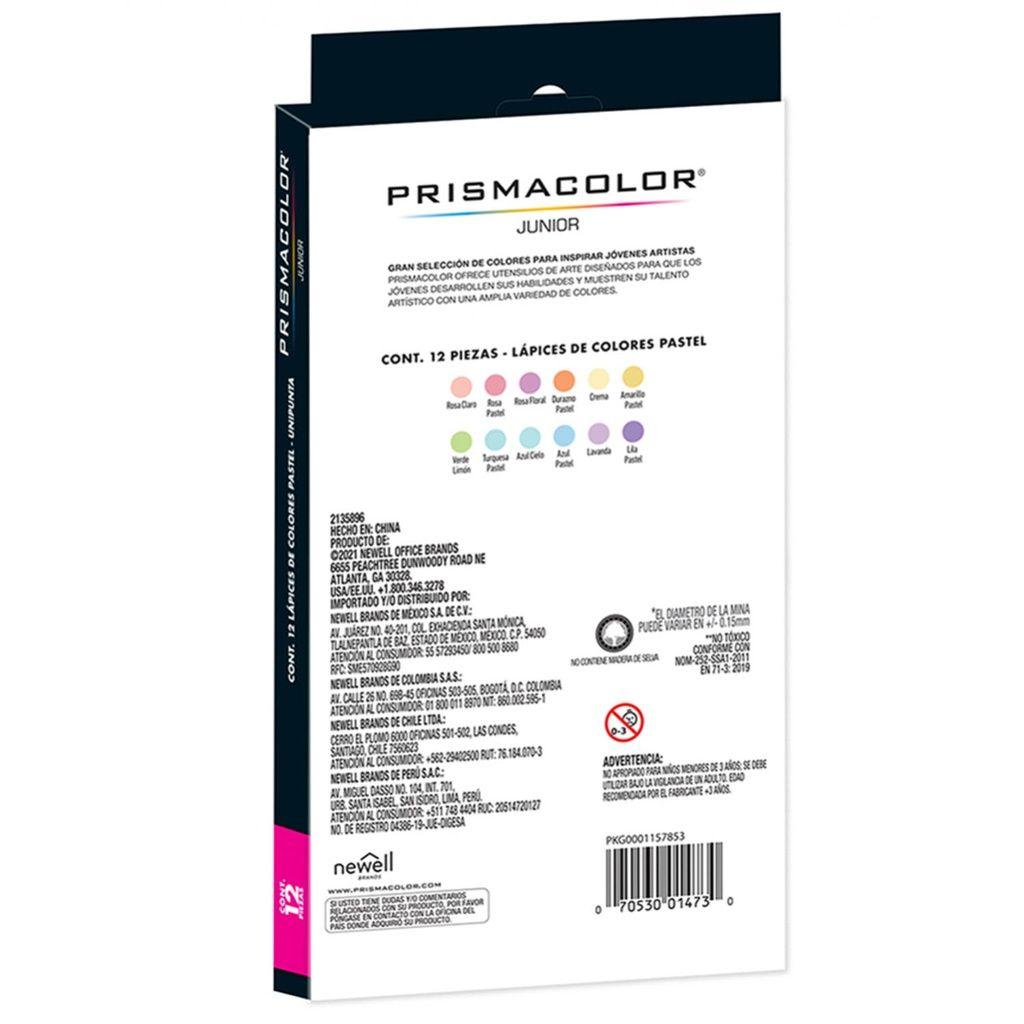 Prismacolor Junior 12 Lápices Pastel-1