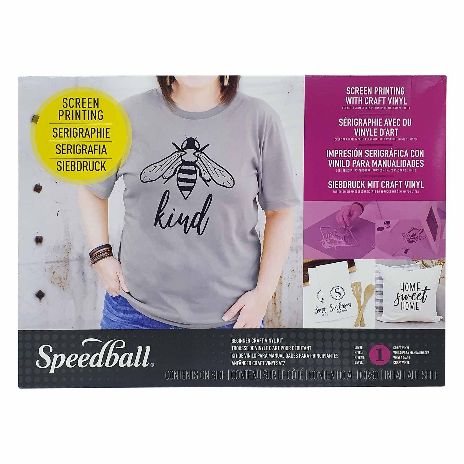 Kit de vinilo de serigrafía para principiantes Speedball-0