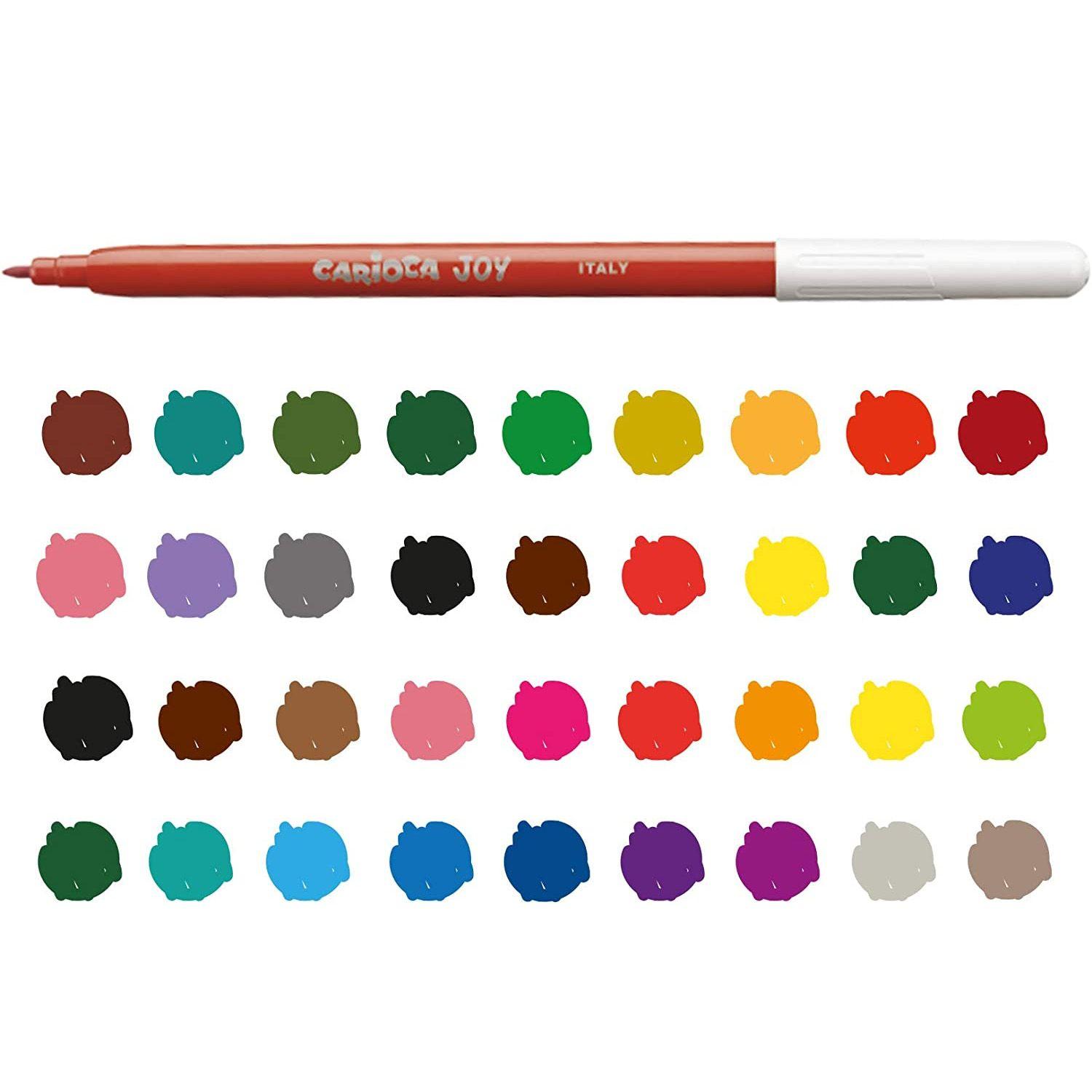 Plumones Carioca Lavable (50 Colores)-1