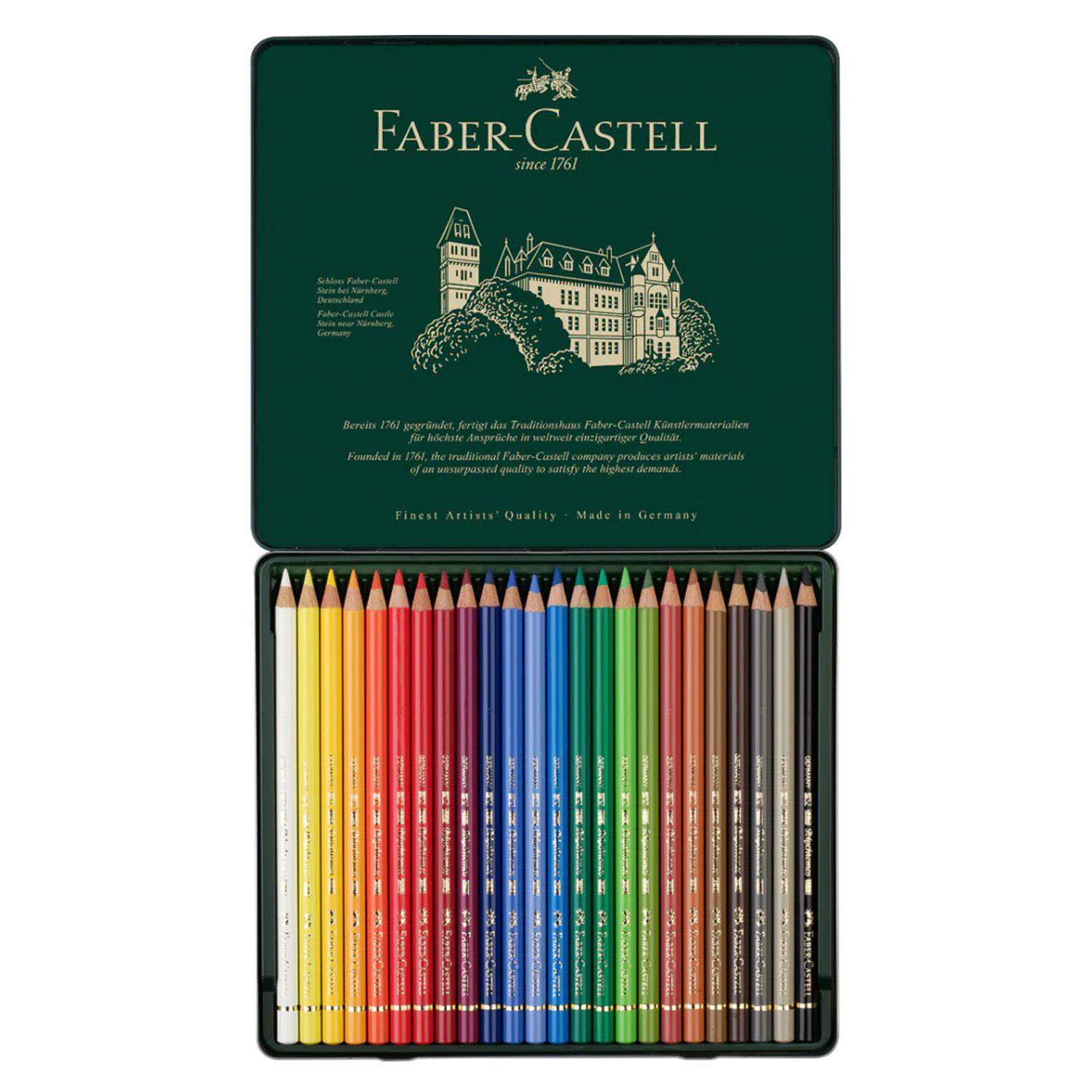 Lápices Faber-Castell Polychromos 24 Colores-2