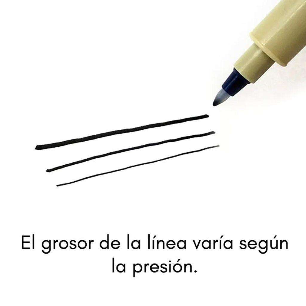 Set De Tiralínea Pigma Plastic Nib Sakura 8ud-2