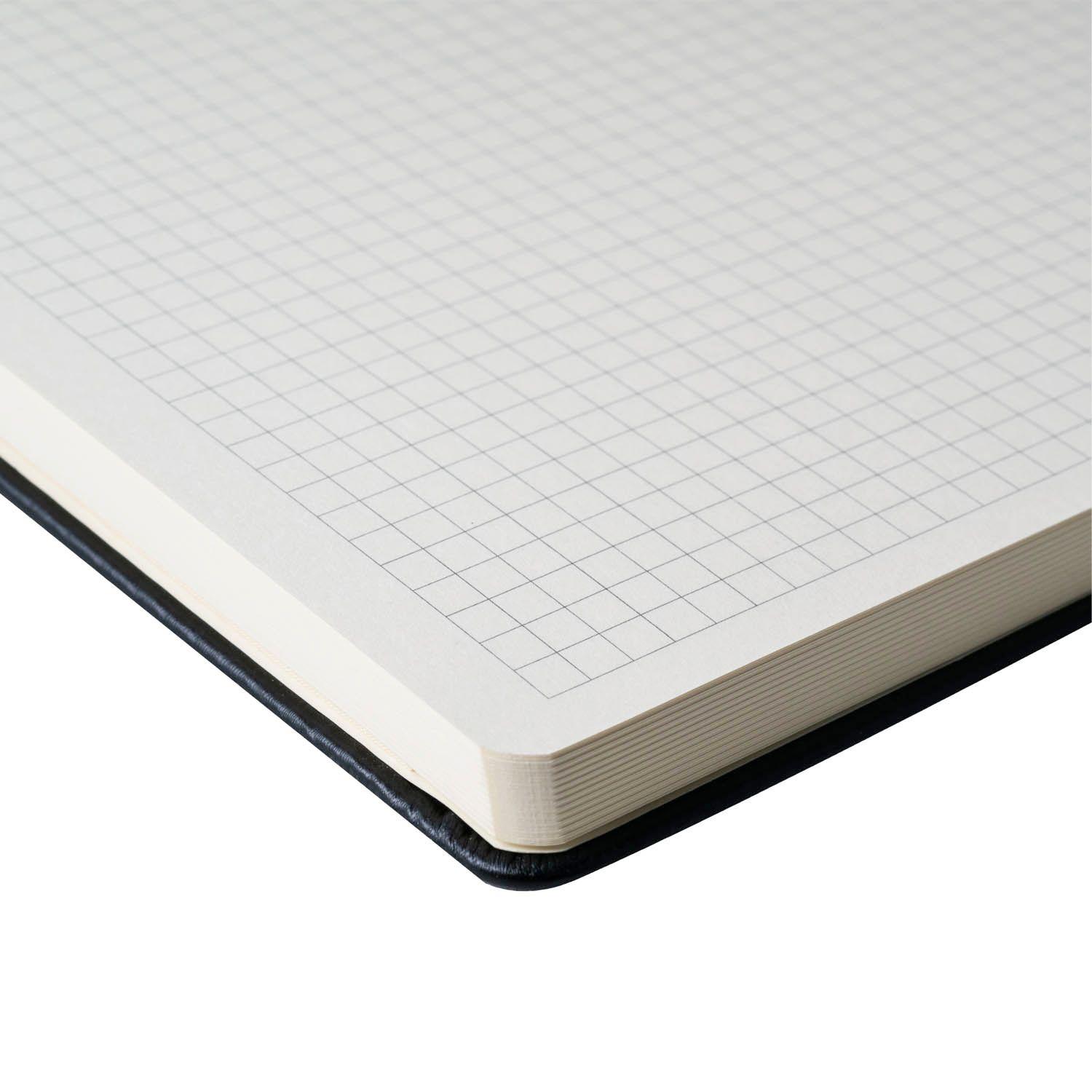 Libreta Sakura Hoja Crema con Cuadros 21x30cm-2