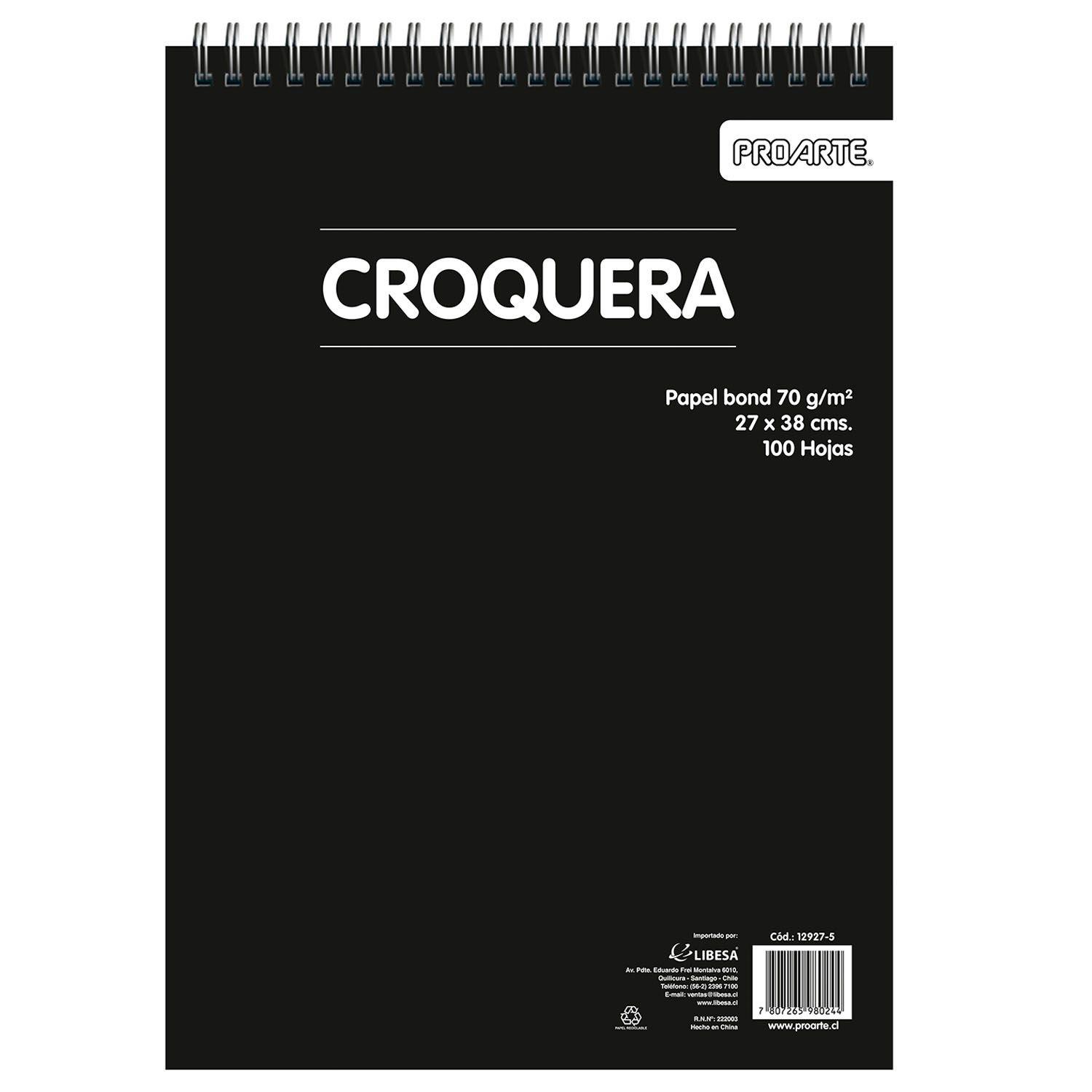 Croquera Proarte 27X38cm 100hjs-0