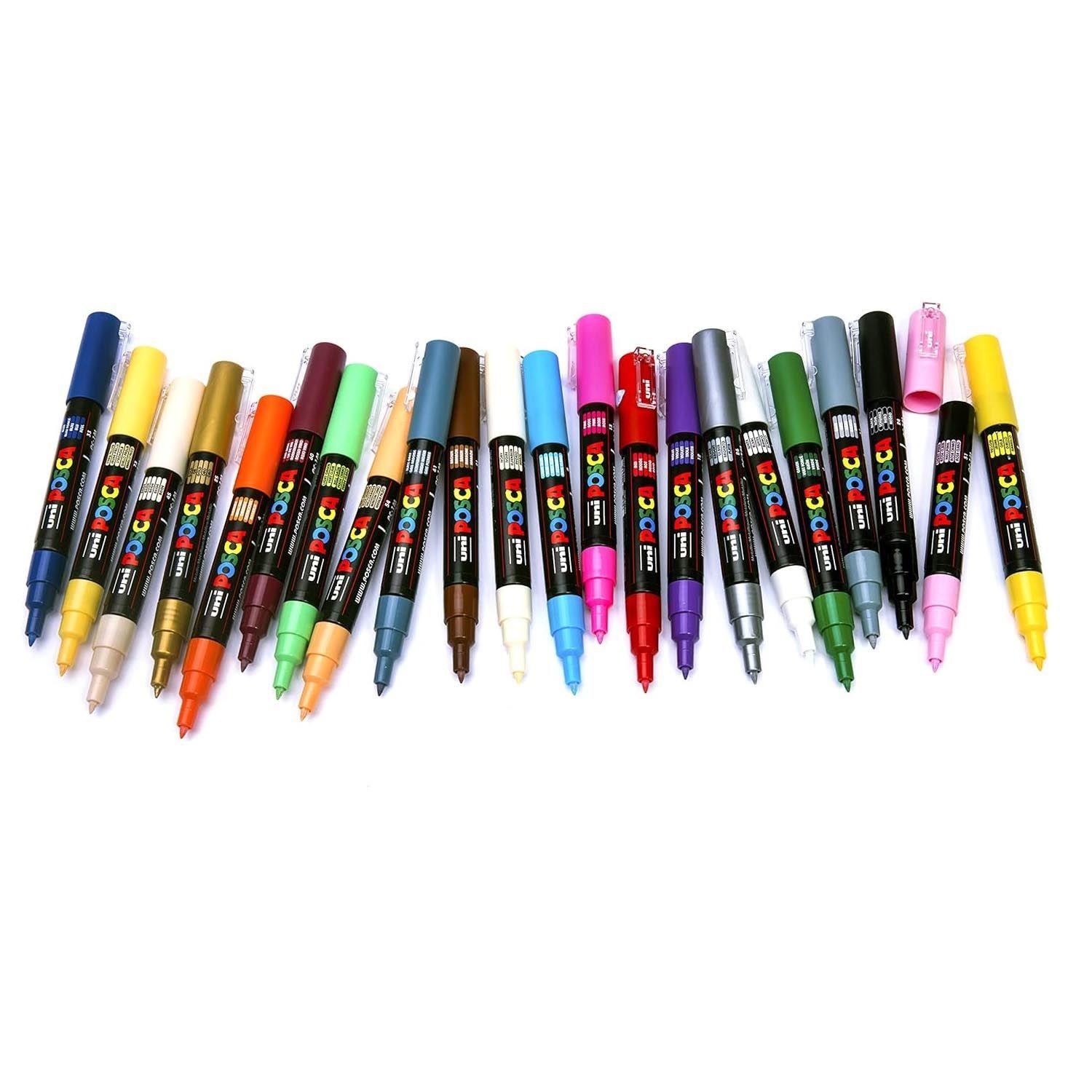 Marcador Uni Posca set 16 Colores 1M (0.7mm)-2