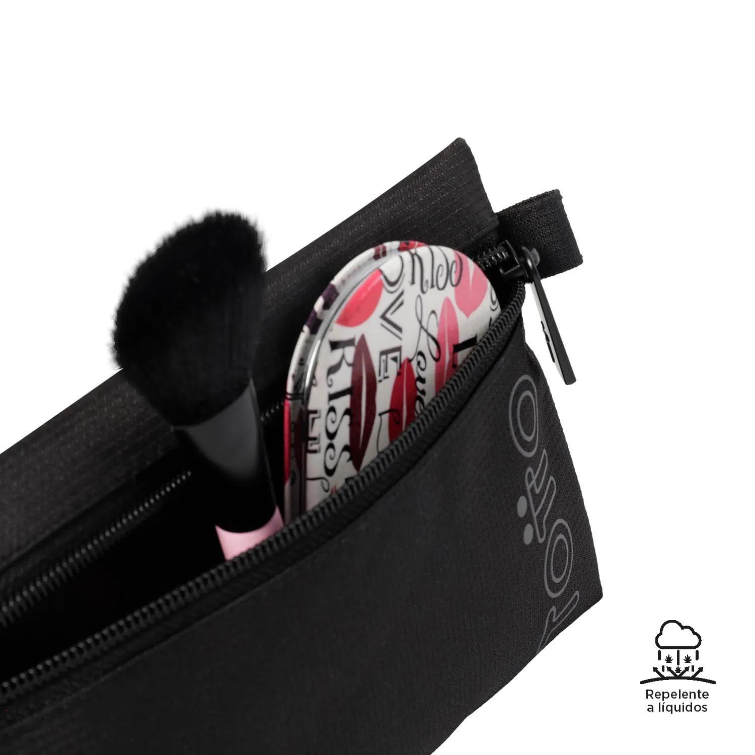 Estuche Totto Galvitto Pequeño Negro-2