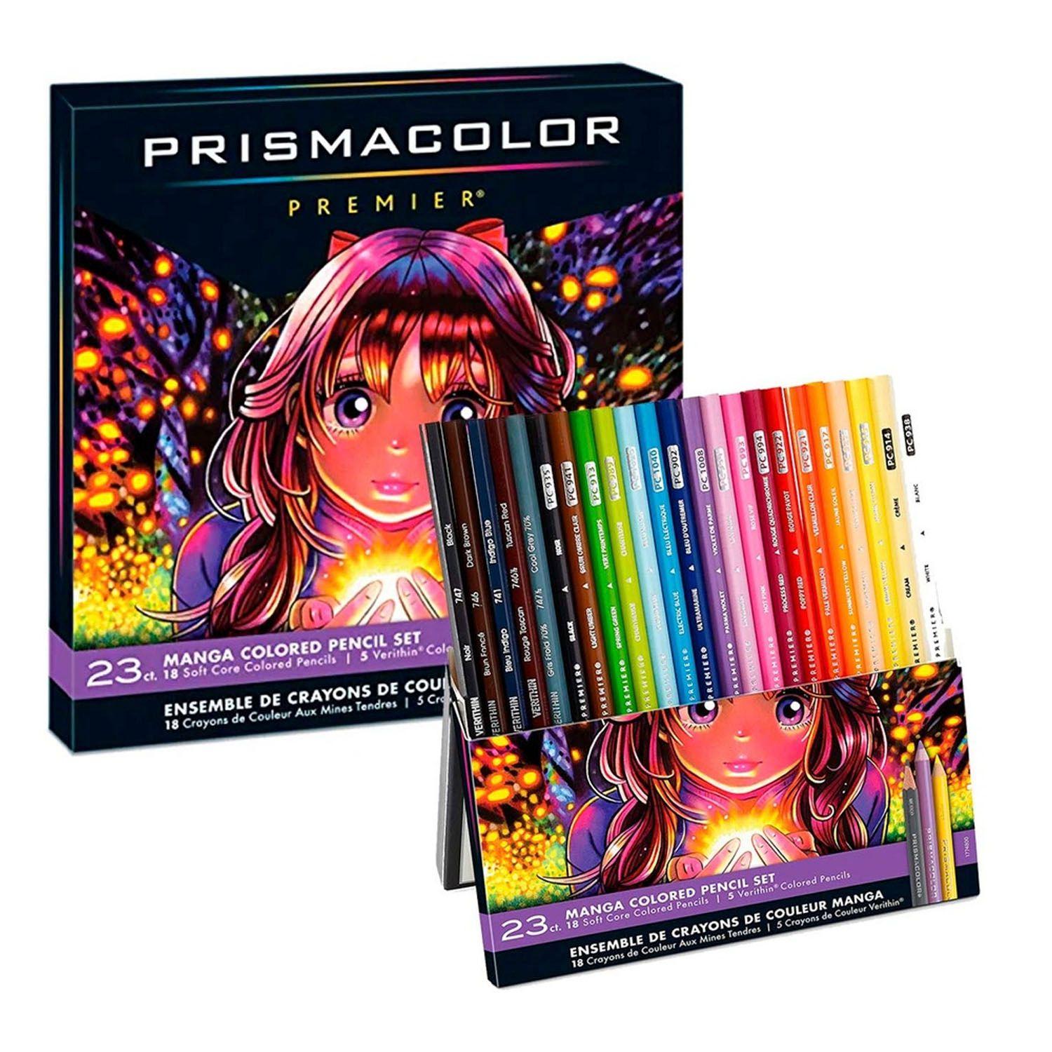 Lápices De Color Prismacolor Premier 23 Colores Manga-2